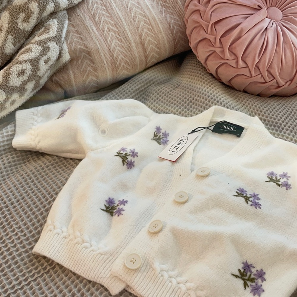 Flower Sweater - Cider